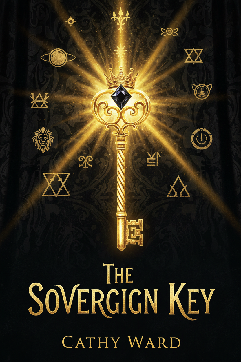 The Sovereign Key book cover by Cathy Ward