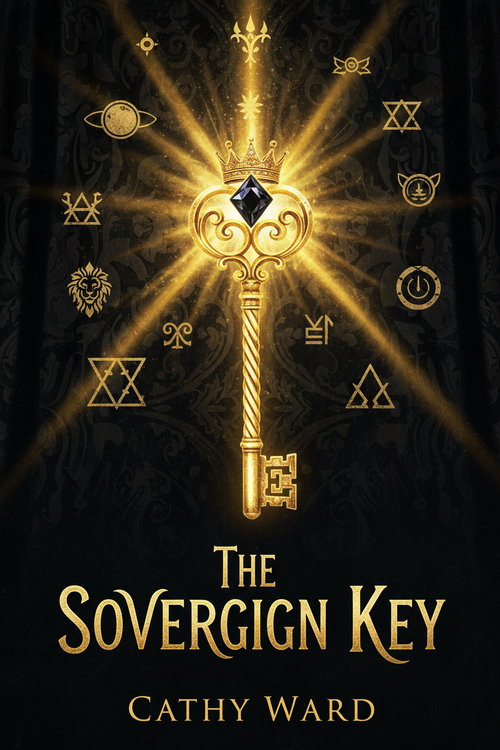The Sovereign Key book cover by Cathy Ward