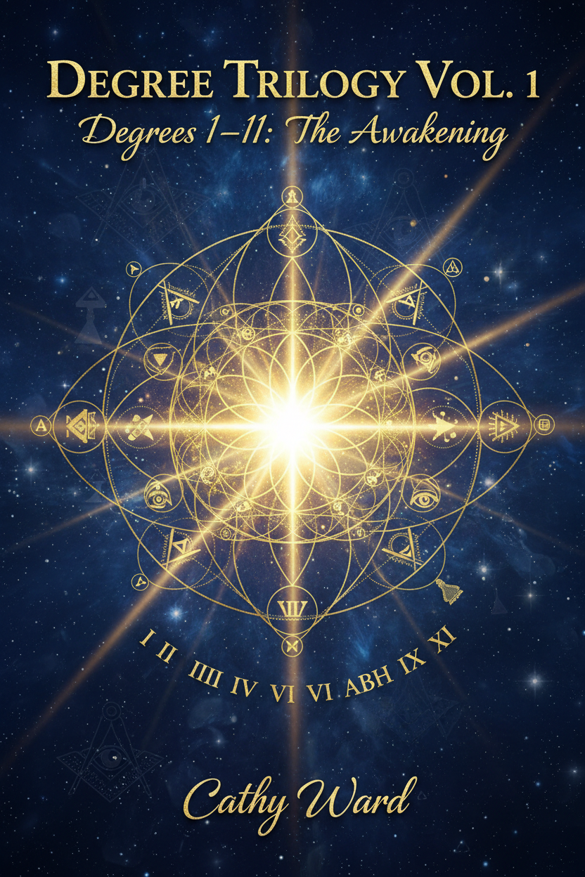Degree Trilogy Vol. 1 The Awakening book cover by Cathy Ward